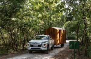 Экодом на колесах: он полностью из дерева