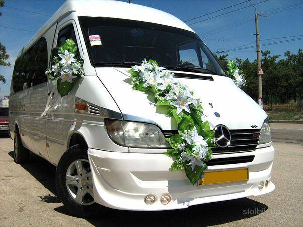 Преимущества аренды автобуса на свадьбу