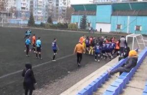 В матче юношеского чемпионата Украины подрались дети и родители