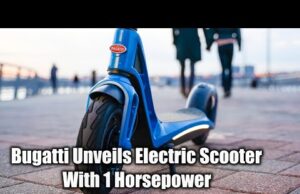 Bugatti выпустила электросамокат — 35 км на одной зарядке