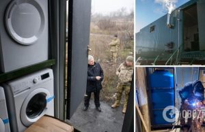 Военные на фронте получат семь новых мобильных бытовых комплексов от Порошенко и волонтеров