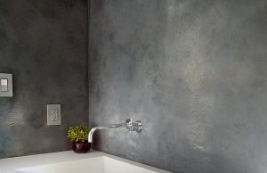 Микроцемент: особенности материала и его применение в современном дизайне интерьера и экстерьера