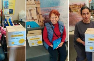 Переселенцы из Мариуполя в Ровно получили гуманную помощь от Фонда Рината Ахметова
