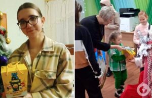 Маленькие переселенцы в Житомирской области получили новогодние подарки от Фонда Рината Ахметова