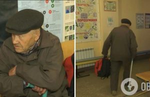 «Поражающая история»: 88-летний дедушка вышел из оккупированной части Очеретиного, чтобы не получать гражданство России. Видео