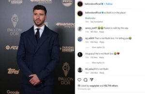 Организаторы Золотого мяча опозорились, не узнав обладателя награды — конфуз дня